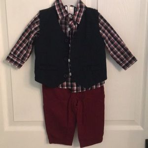 *Worn Once* Little Wonders Baby Boy outfit